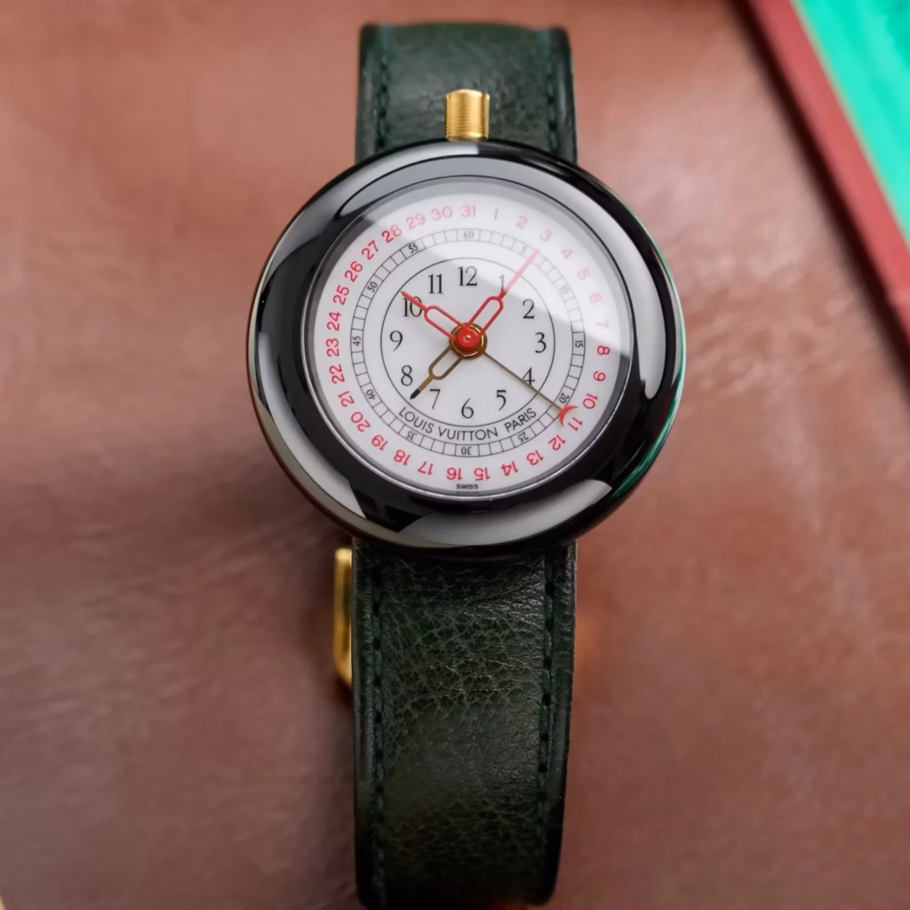 Bring a Loupe: A Polerouter Super, A Movado Bill Time, A Vintage Rolex Sub, And A Louis Vuitton Monterey II