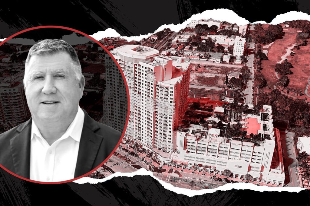 Chip Abele’s downtown Hollywood tower threatened with $121M foreclosure