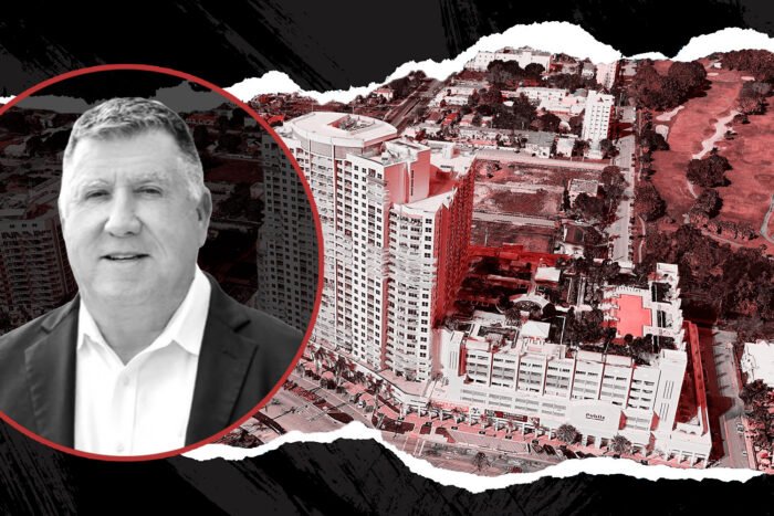 Chip Abele’s Downtown Hollywood Tower Threatened With $121M Foreclosure