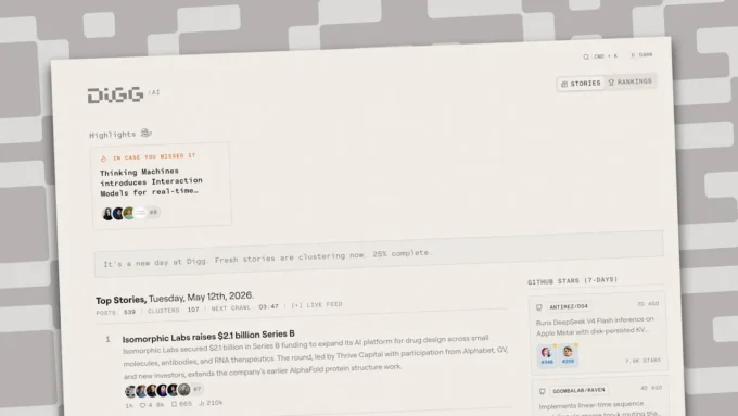 Digg Is Back (again), This Time As An AI News Aggregator