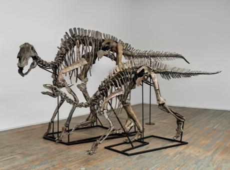 Dinosaurs roam New York’s Bowery