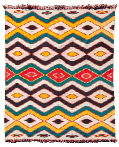 Frank Stella’s eye-dazzling collection of Navajo weavings to go on view