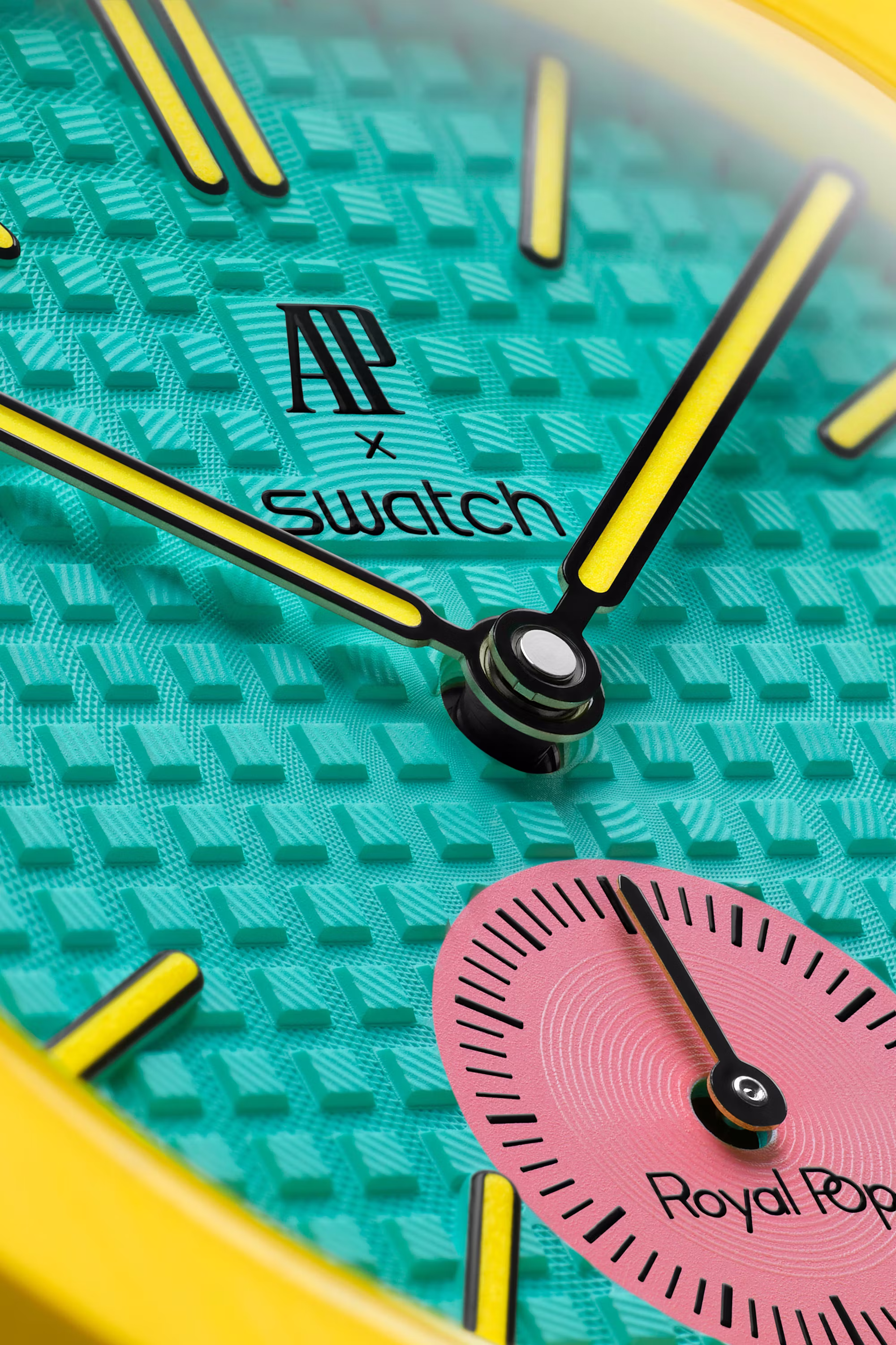 Introducing: The Swatch x Audemars Piguet "Royal Pop" Collaboration Is Here, And It's Not A Wristwatch