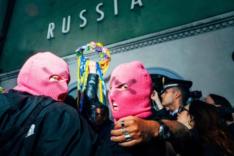 Major protests take place at Venice Biennale previews