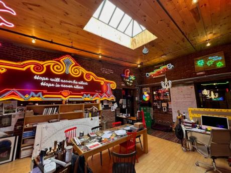 New residency in upstate New York will give Indigenous artists access to neon fabrication studio