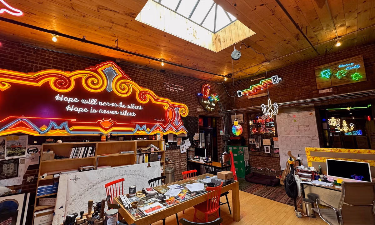 New residency in upstate New York will give Indigenous artists access to neon fabrication studio