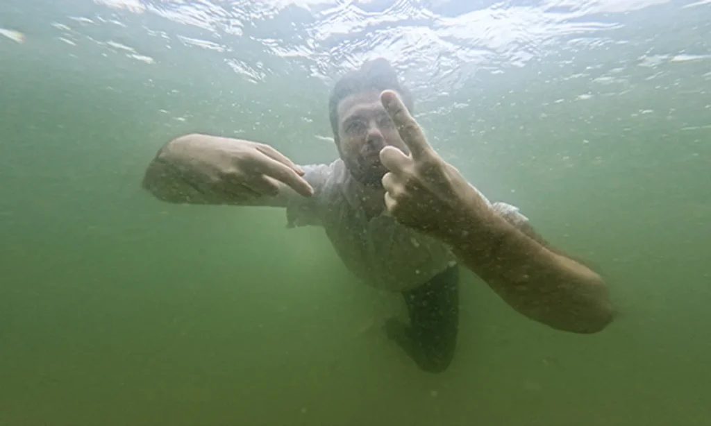 Polish pavilion at Venice Biennale explores fluidity of language with film recorded underwater