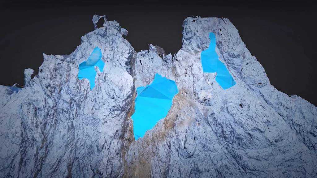 This 3D model captures a rare tropical glacier before it’s gone