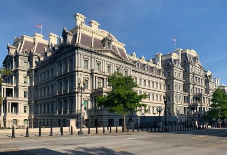 Trump’s plan to repaint Washington, DC's Eisenhower Building could cost more than $7.5m