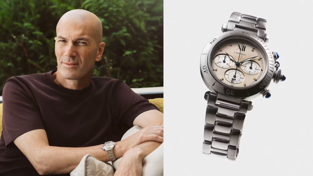 Auctions: French Soccer Legend Zinédine Zidane Talks Watches And Why He's Offering His First Cartier To A Special Charity Sale