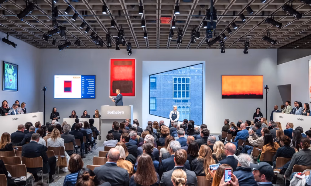 Blue-chip gets a boost, but edgier art remains in the doldrums