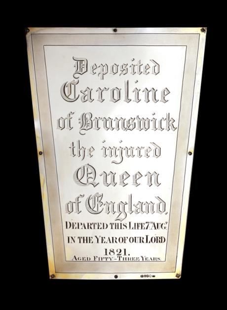 Coffin plate of ‘the injured Queen of England’ heads to Treasure House Fair