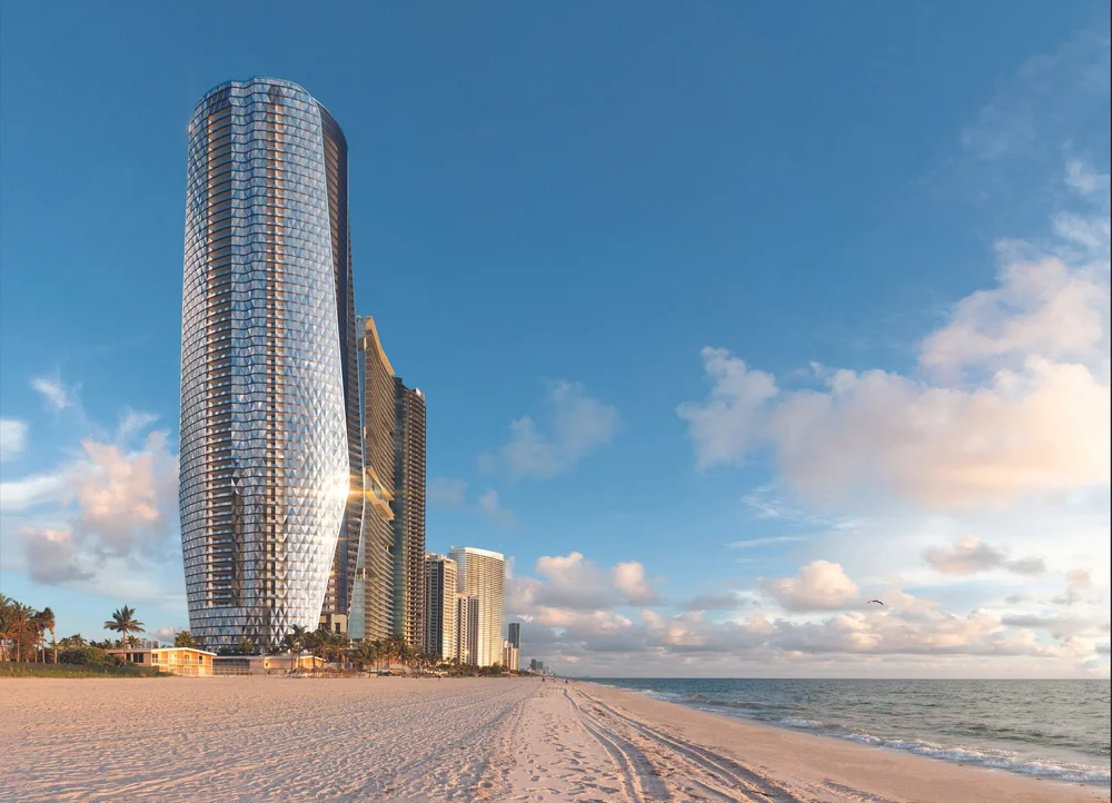 Construction On Dezer Development's Bentley Residences Miami Passes Level 7 in Sunny Isles Beach