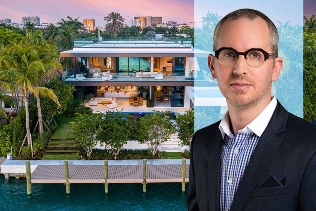 Developer Menachem Kranz sells waterfront Bay Harbor Islands home for $22M