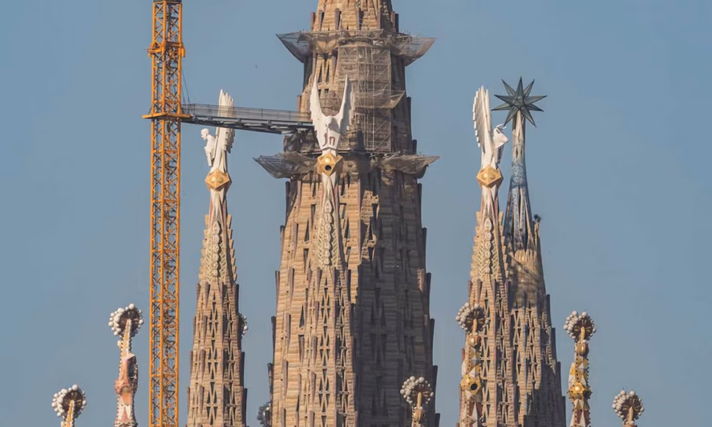 Gaudí’s Sagrada Família finally shakes off its ‘incompletable’ tag, as Pope prepares to inaugurate its tallest and final tower