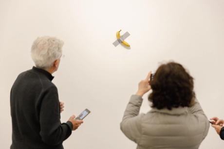 Gone bananas: Cattelan's Comedian stolen from Centre Pompidou-Metz exhibition