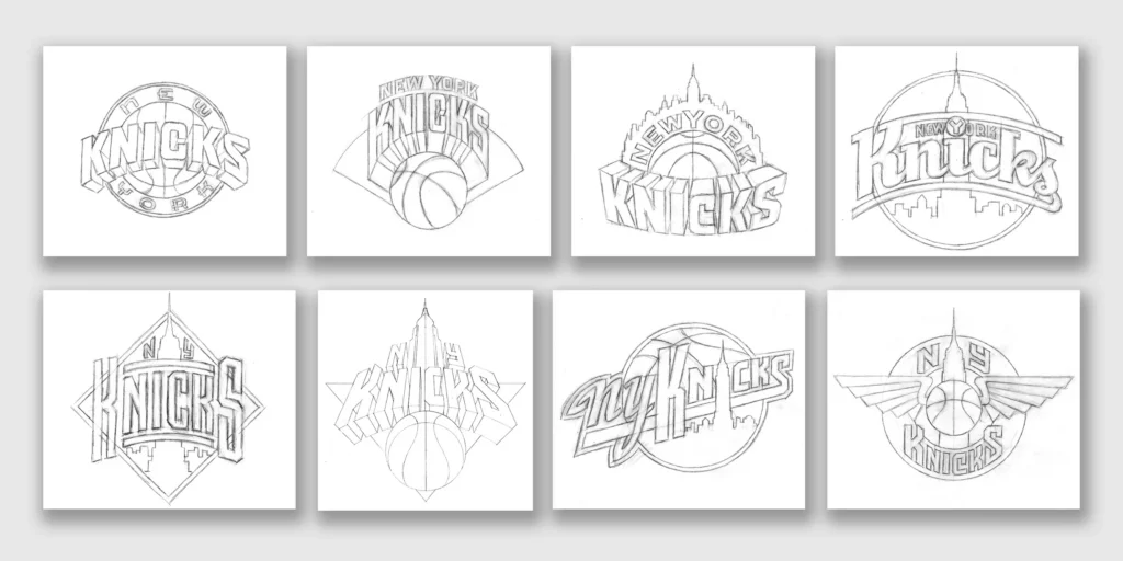 He designed a perfect logo for the New York Knicks 30+ years ago. They’re still using it today