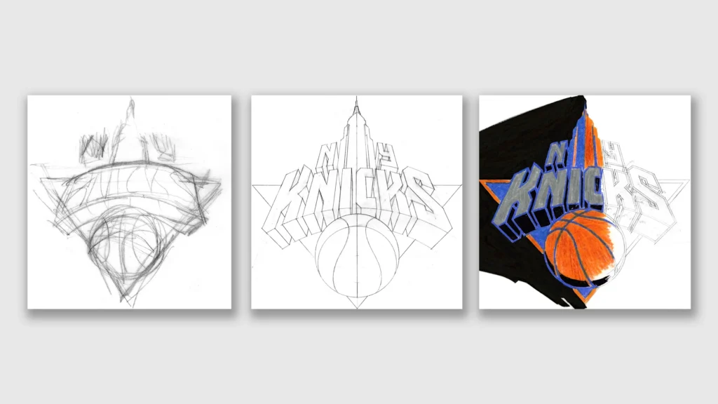 He designed a perfect logo for the New York Knicks 30+ years ago. They’re still using it today