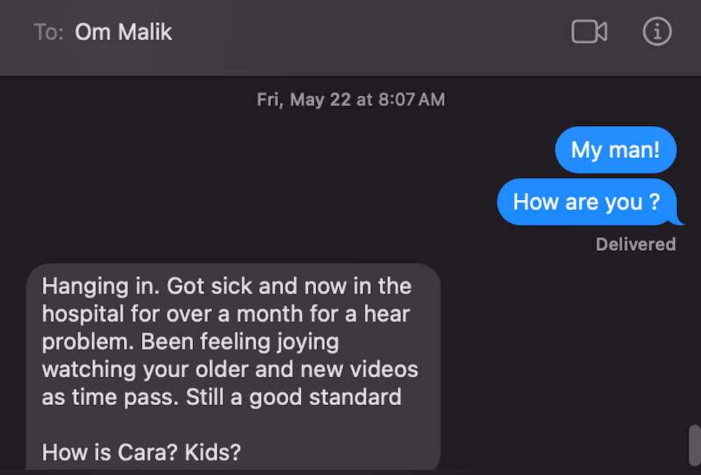 In Loving Memory Of Om Malik, Friend, Writer, Venture Capitalist, And Ever The Believer
