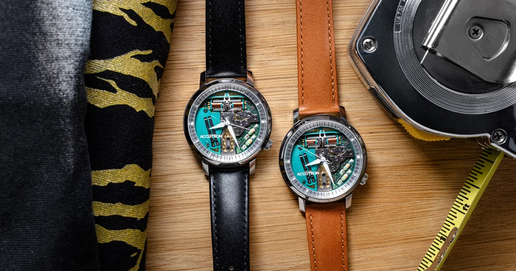 In Partnership – Luke Fracher Styles The Accutron Spaceview 314