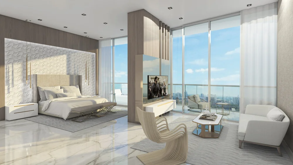 Inside the Two-Story Penthouse Crowning Oasis Hallandale