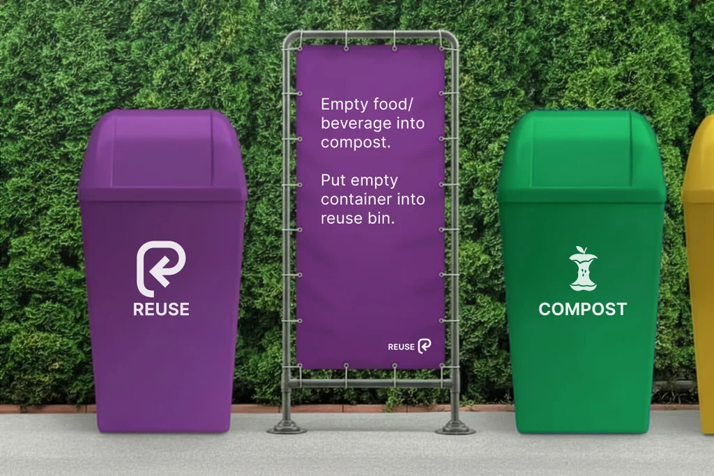 Meet the new ‘reuse’ symbol, a spiraling cousin to the ‘recycling’ icon
