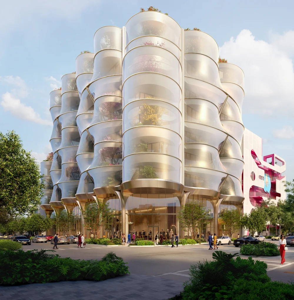 Snøhetta-Designed Landmark Office and Retail Building Revealed in Miami Design District