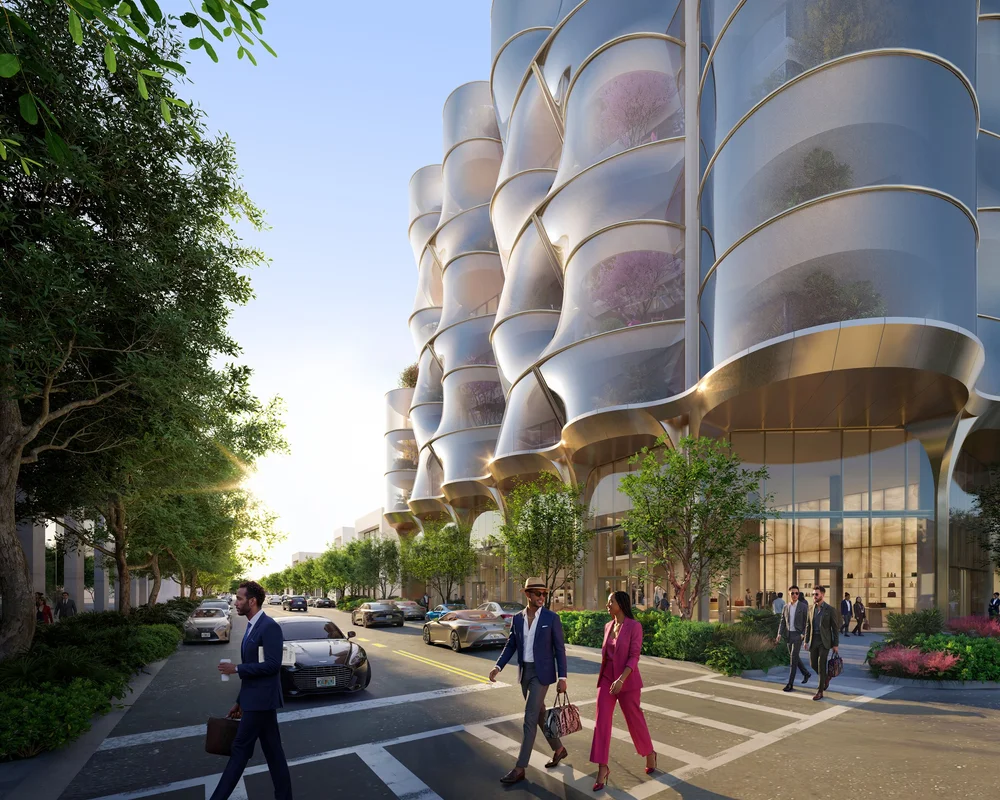 Snøhetta-Designed Landmark Office and Retail Building Revealed in Miami Design District