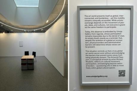 Uganda’s Umoja Art Gallery team forced to cancel attendance at Africa Basel fair after visas denied