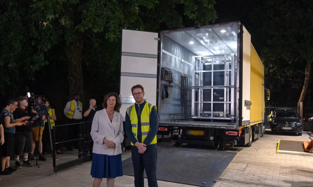 Bayeux Tapestry arrives at the British Museum in London after secret English Channel crossing