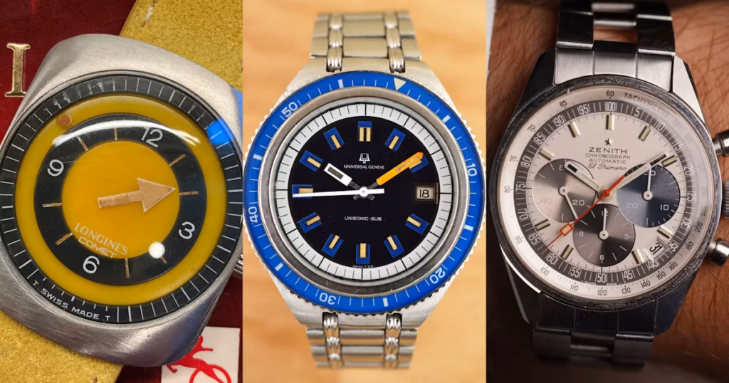Bring a Loupe: A Universal Genève Unisonic Sub, A Longines Comet, A Vintage Seamaster And The Most Beautiful Chronograph Ever Made