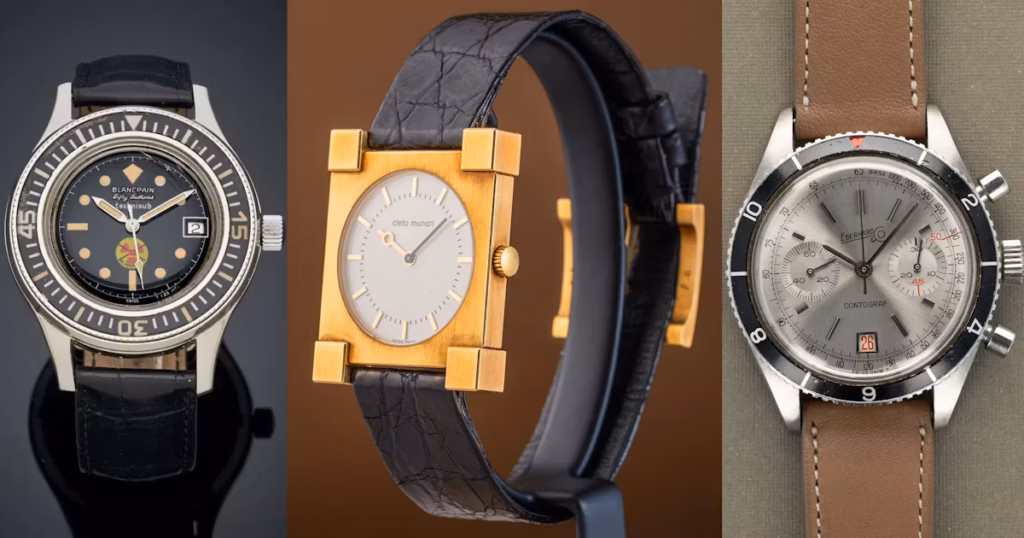 Bring a Loupe: A Wittnauer 235T, A Cleto Munari "Sotsy," A Blancpain Technisub, And An Eberhard Contograf