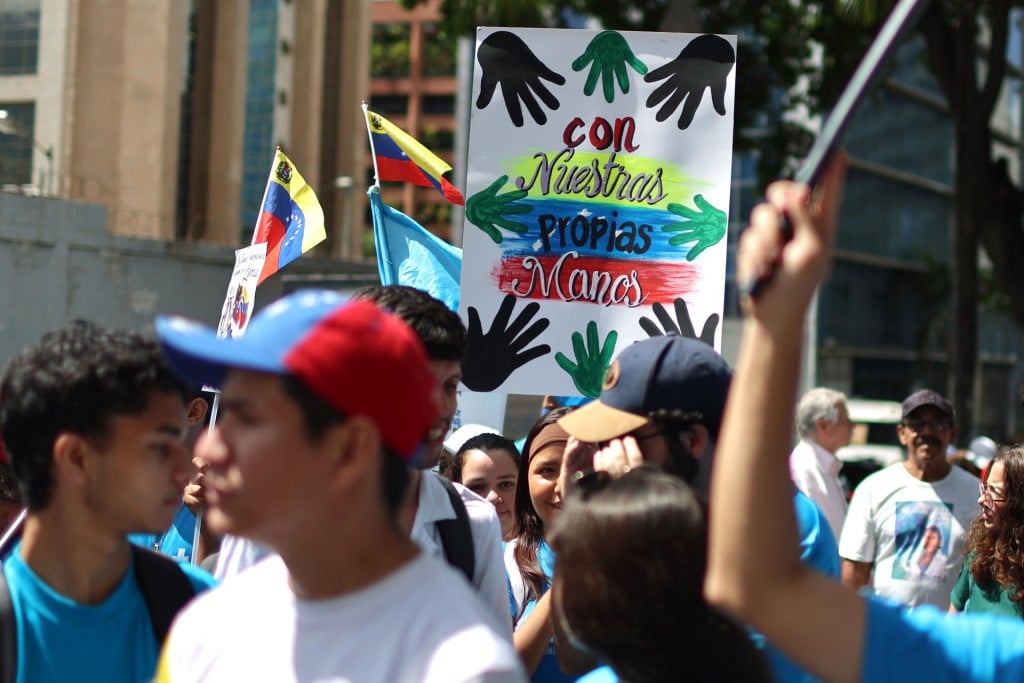 “El pueblo no se siente libre, queremos un cambio de raíz”, dicen marchistas a dos años del 28jul