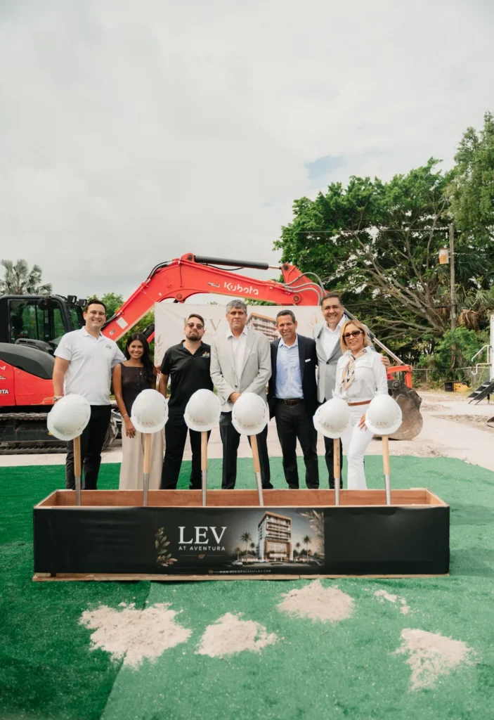Growin Group Breaks Ground on LEV, Boutique Luxury Condo in Aventura