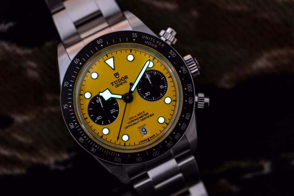 Hands-On: The Tudor Black Bay Chrono 39 'Bumblebee' Ref. 79310N