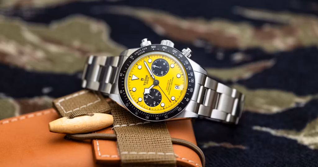 Hands-On: The Tudor Black Bay Chrono 39 'Bumblebee' Ref. 79310N