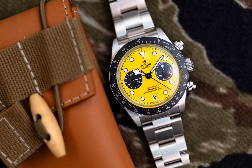 Hands-On: The Tudor Black Bay Chrono 39 'Bumblebee' Ref. 79310N