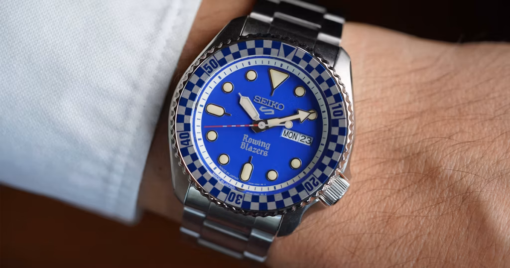 Introducing: The Rally Diver Returns For The Fourth Collab Between Seiko And Rowing Blazers