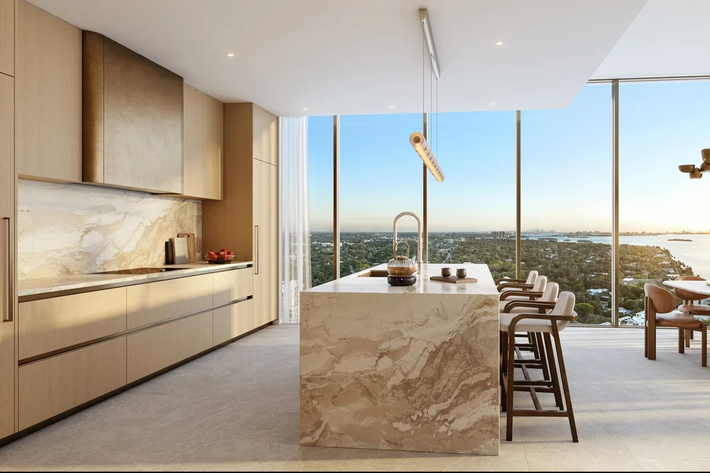 Kempinski Residences Miami Design District Reveals New Interior and Amenity Renderings