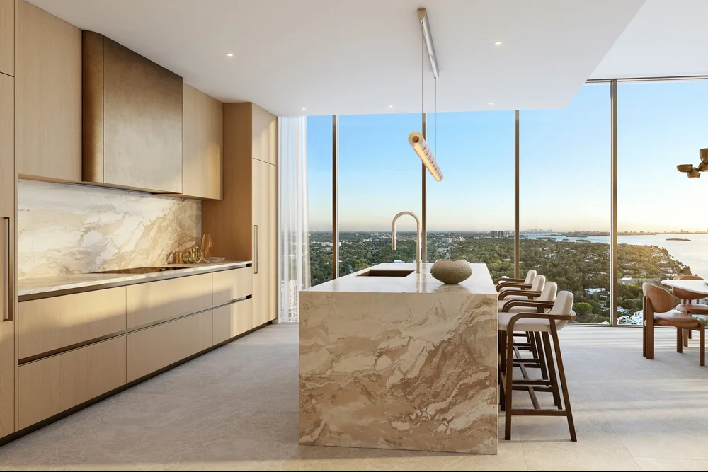 Kempinski Residences Miami Design District Reveals New Interior and Amenity Renderings