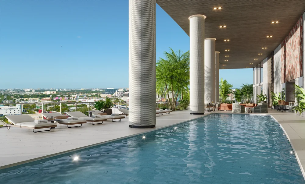 Kobi Karp-Designed Edge House Miami Completes Foundation Pour, Begins Vertical Construction in Edgewater