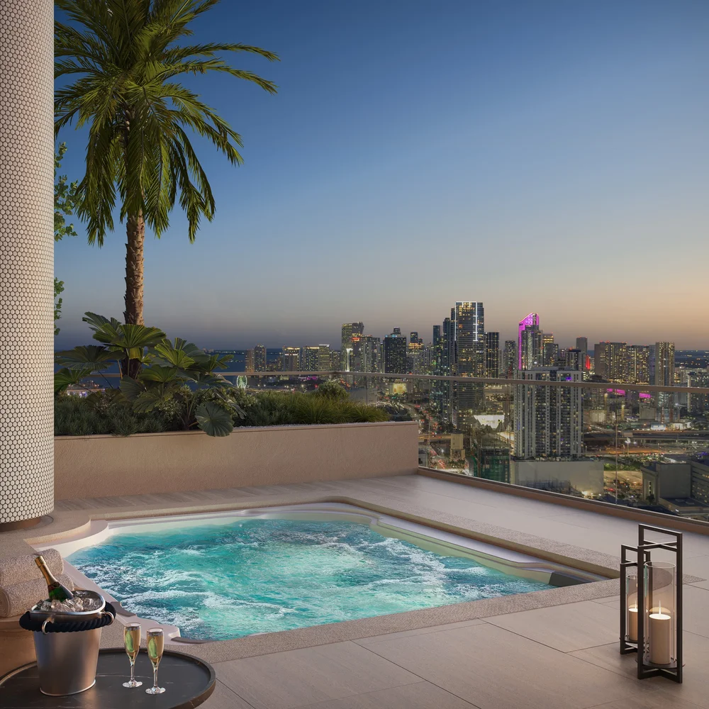 Kobi Karp-Designed Edge House Miami Completes Foundation Pour, Begins Vertical Construction in Edgewater