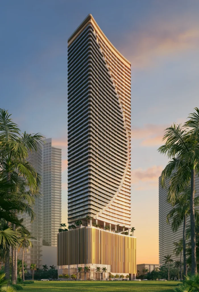 Kobi Karp-Designed Edge House Miami Completes Foundation Pour, Begins Vertical Construction in Edgewater