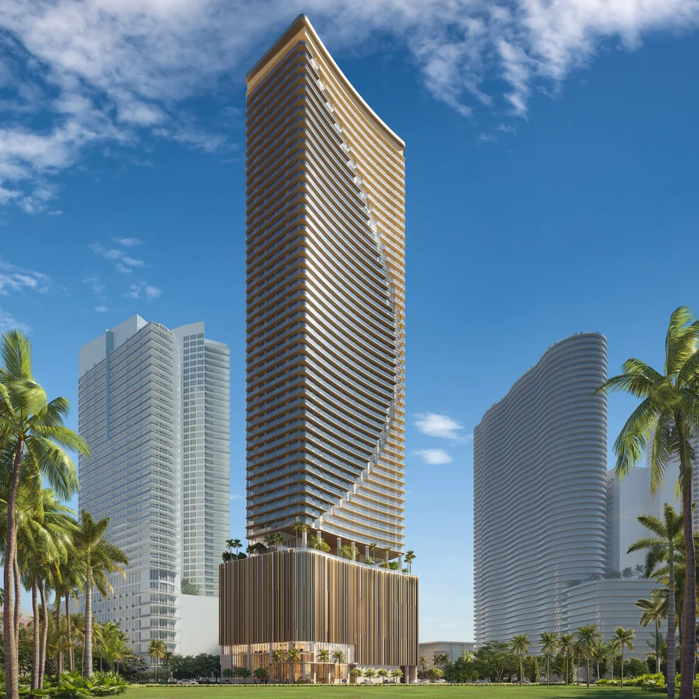 Kobi Karp-Designed Edge House Miami Completes Foundation Pour, Begins Vertical Construction in Edgewater