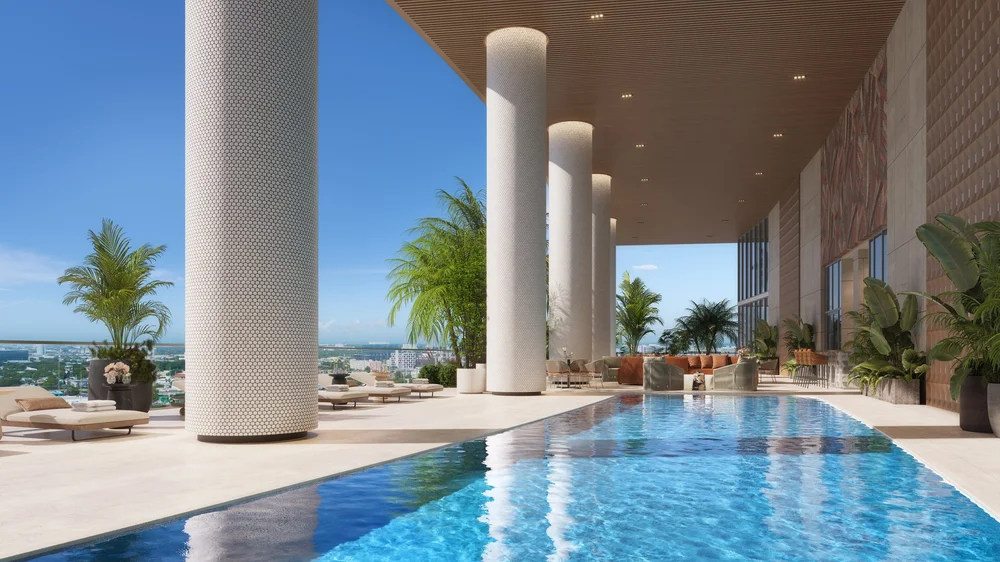 Kobi Karp-Designed Edge House Miami Completes Foundation Pour, Begins Vertical Construction in Edgewater