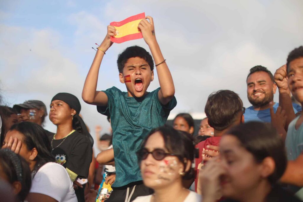 La final del Mundial, la mejor distracción para afectados por terremotos en Venezuela