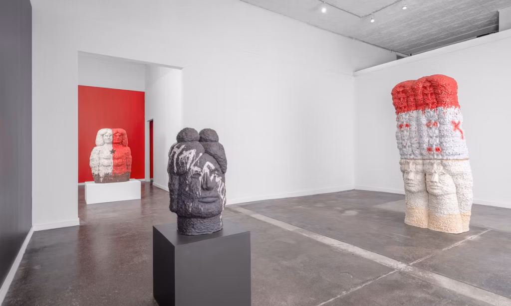 Raven Halfmoon brings her giant doubles to Ballroom Marfa