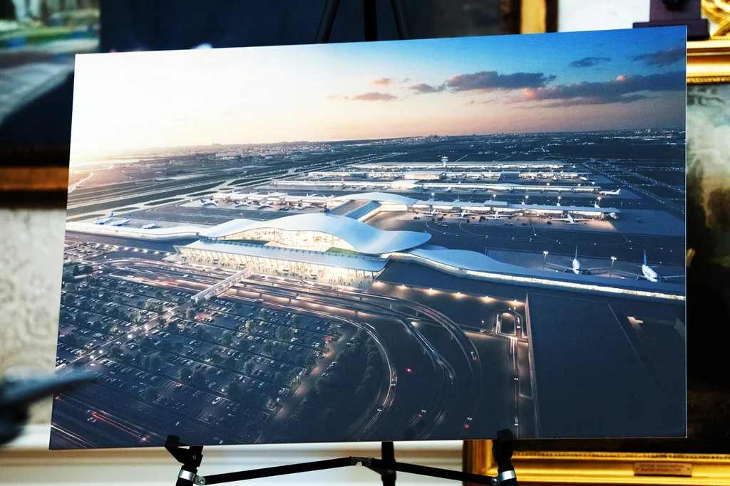 Who designed Dulles Airport’s $22.5 billion update? Maybe Trump himself