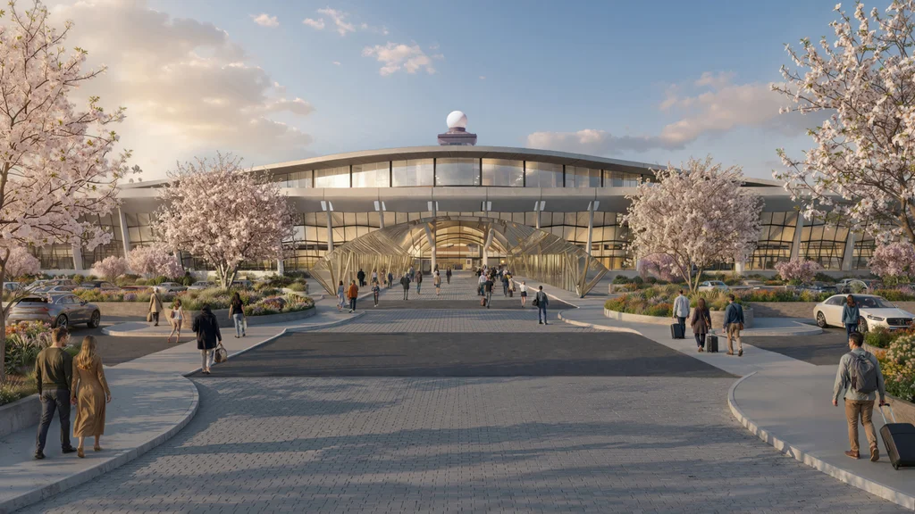 Who designed Dulles Airport’s $22.5 billion update? Maybe Trump himself