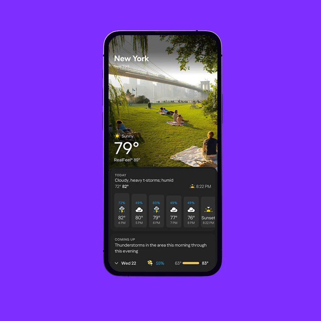 Yahoo just redesigned its weather app for the ‘weather geek’ in us all